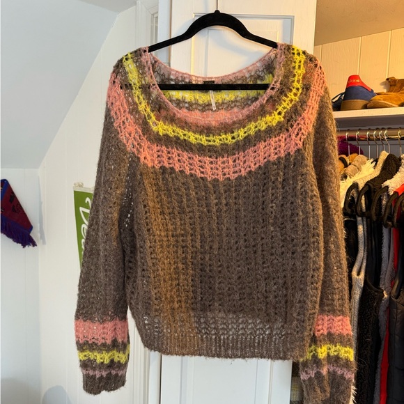 Free People Alpaca Reach for the Stars sweater - Picture 5 of 7